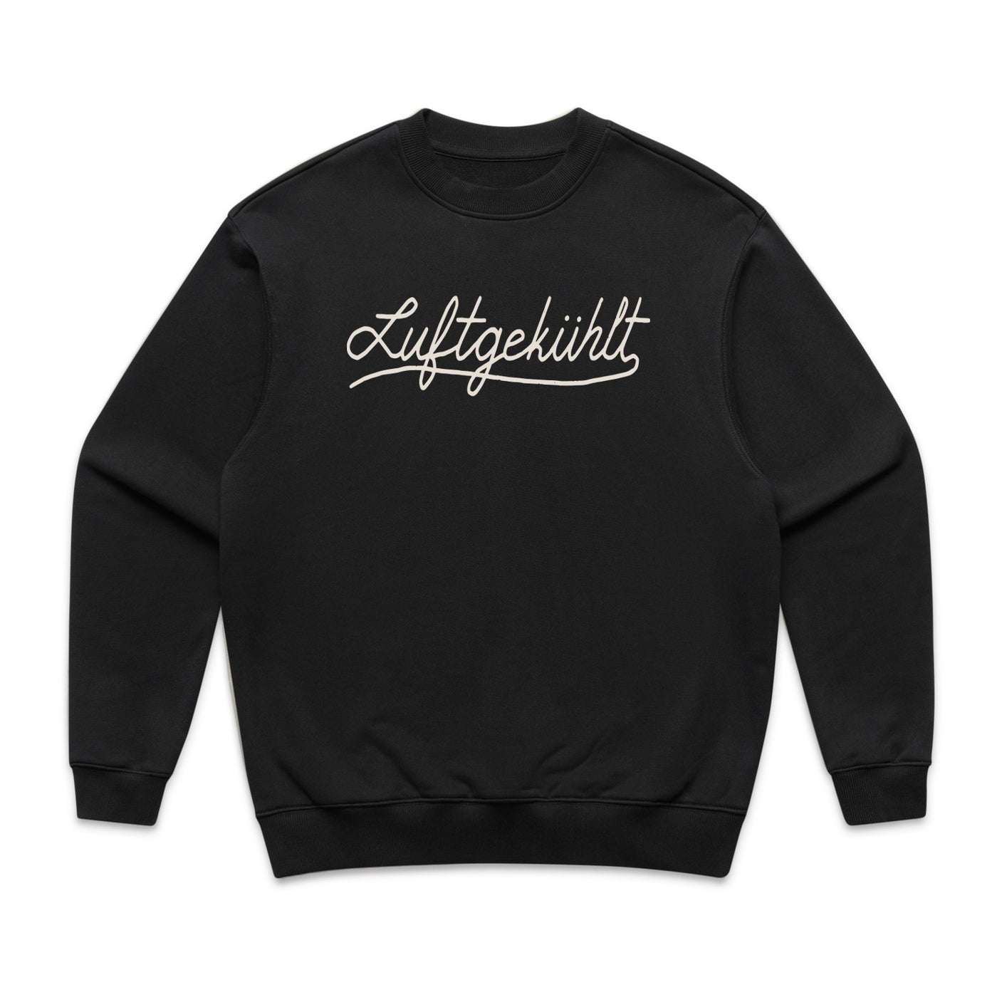 Luftgekühlt Script Crewneck