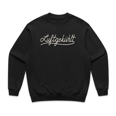 Luftgekühlt Script Crewneck