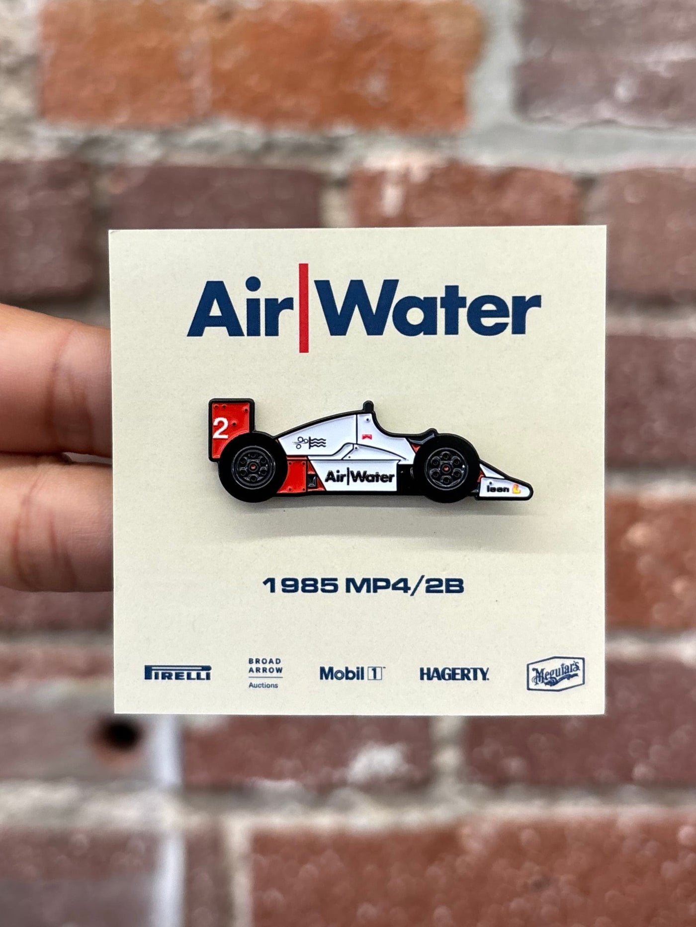 Air|Water TAG McLaren MP4/2B x LEEN Customs Pin