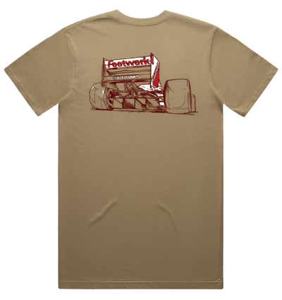Air|Water Footwork Tee