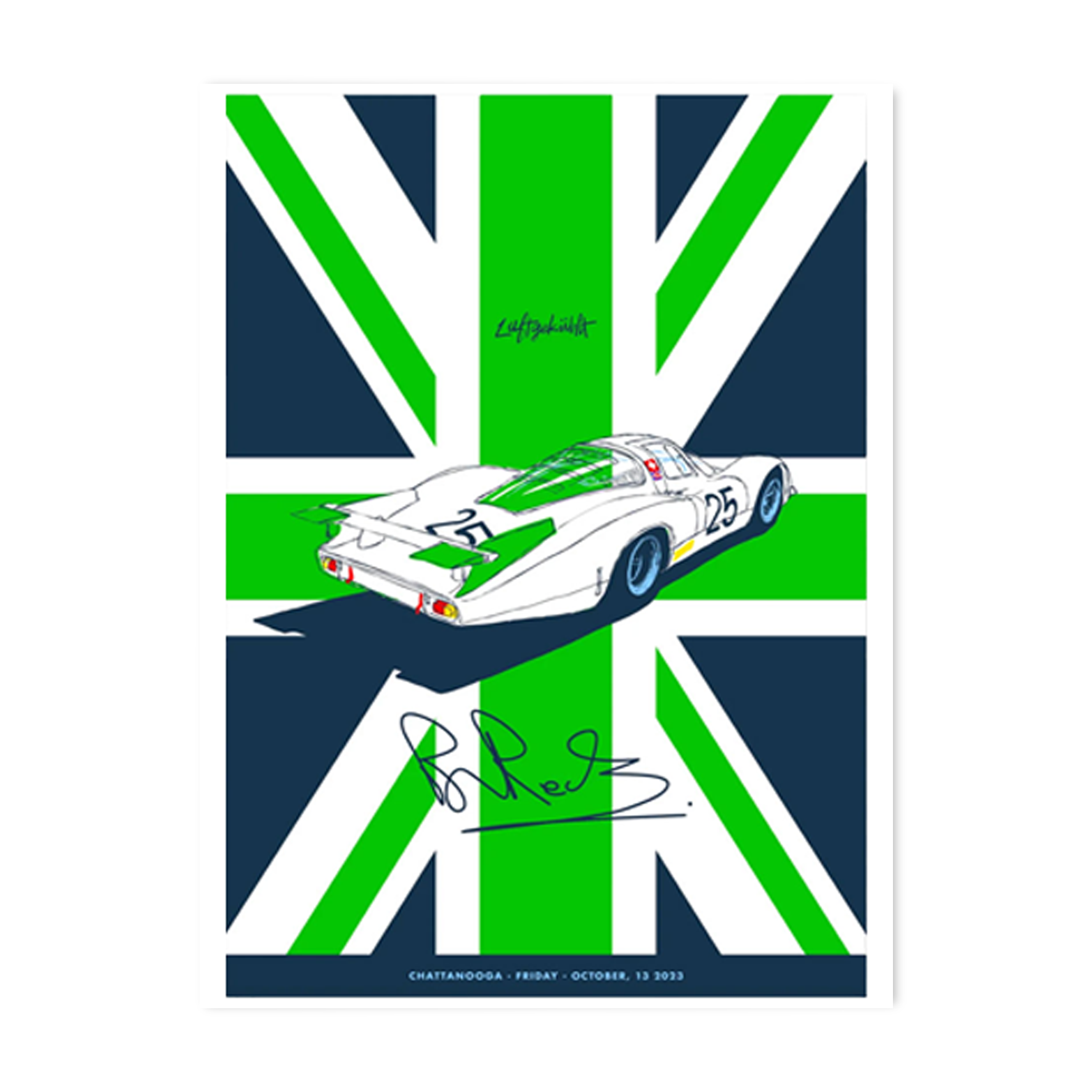 Brian Redman Poster