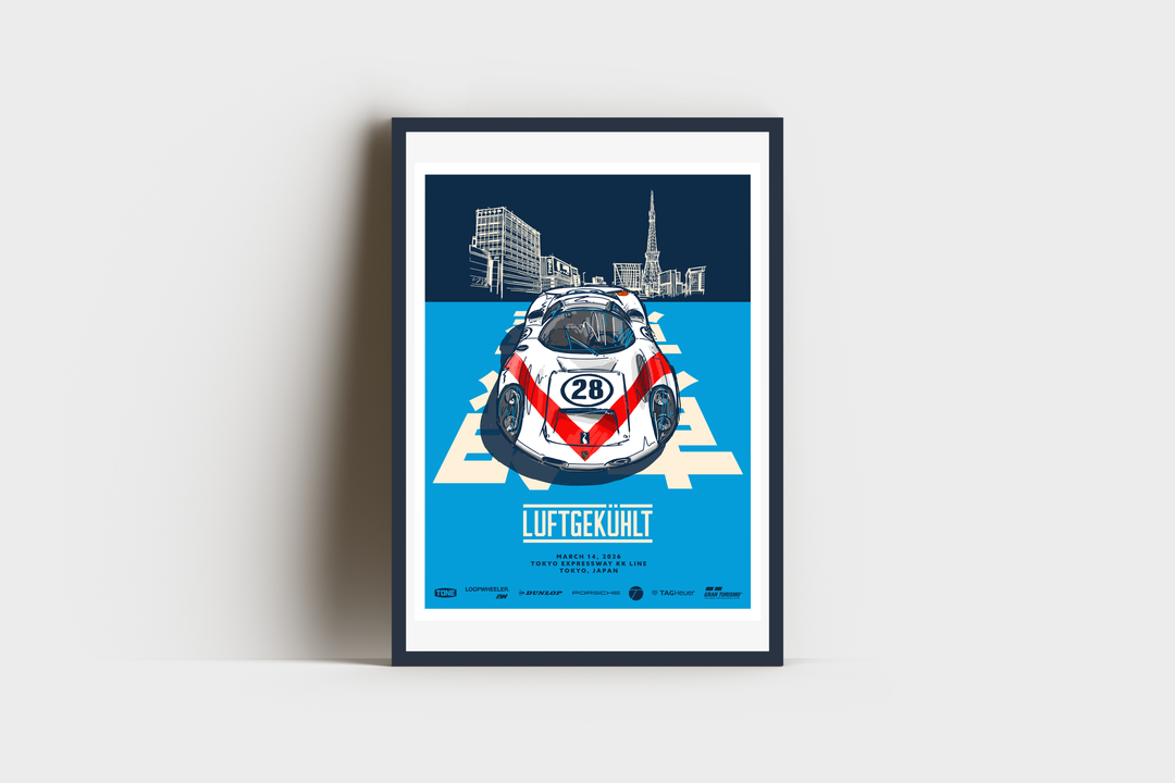Luft Tokyo Event Poster – Luftgekühlt