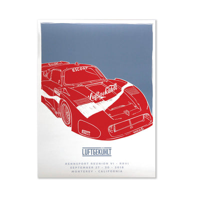 Coca Cola 935 Poster | Porsche Coca Cola Poster | Luftgekühlt