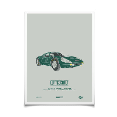 Carrera GTS Poster | Car Print Poster | Luftgekühlt